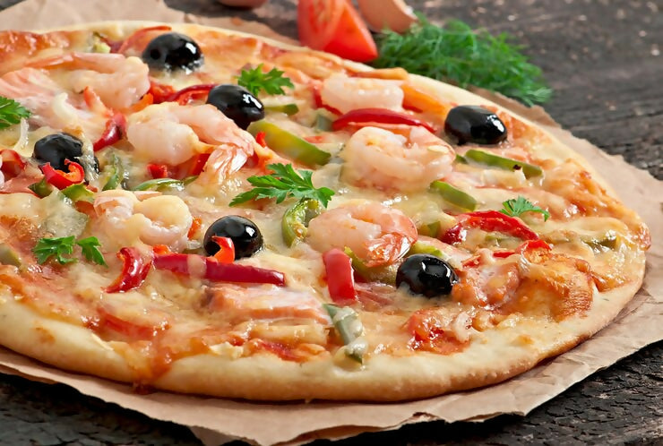 Shrimps Pizza