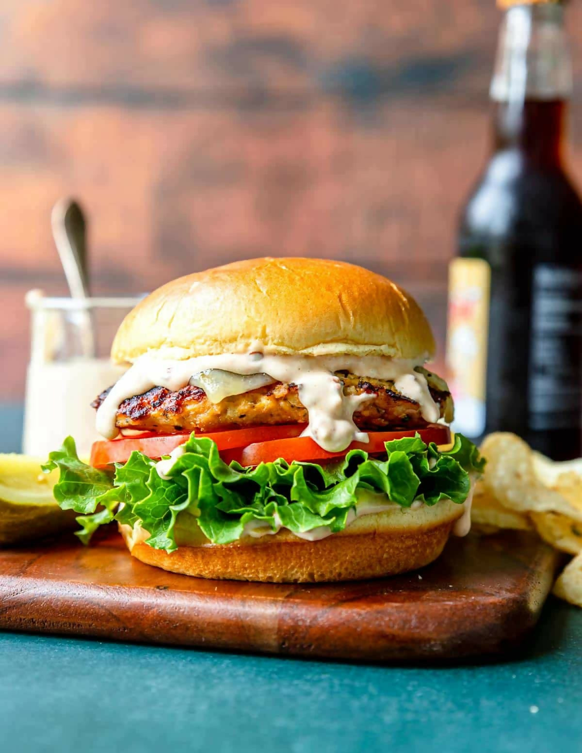 Grilled-Chicken-Burge