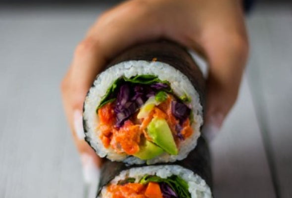 Burritto salmon
