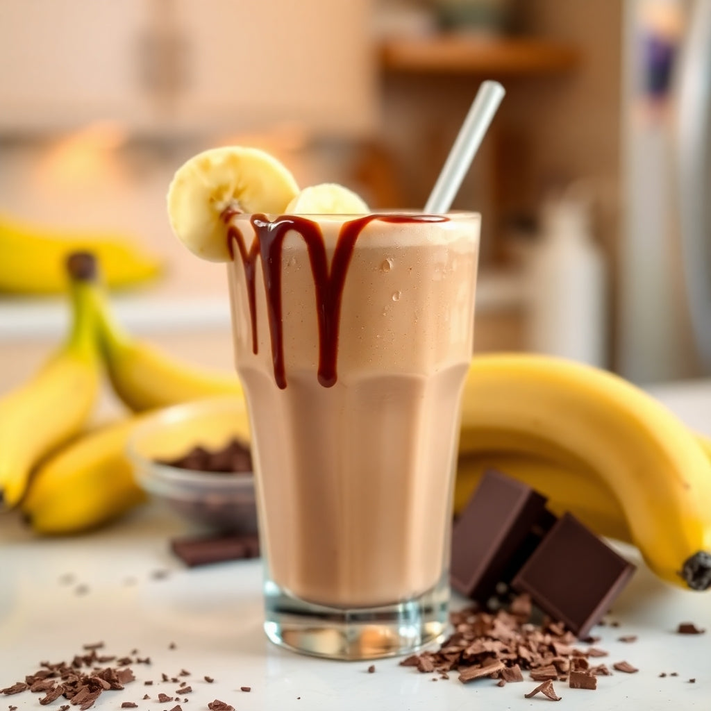 Banana, Milk, Chocolate