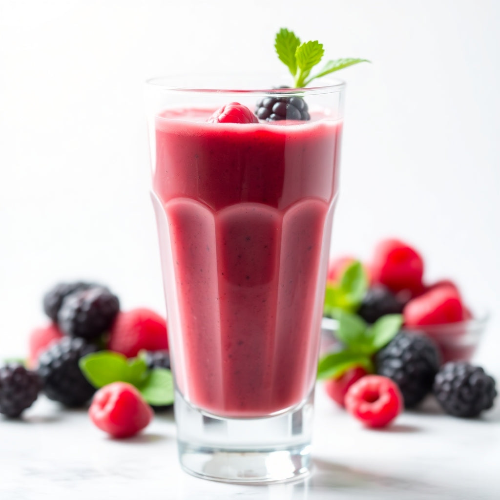 Black Raspberry-Vanilla Smoothie