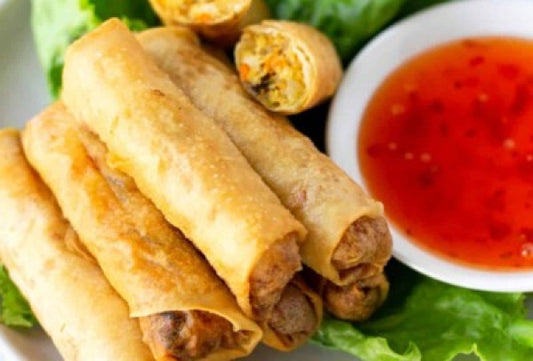 Mix spring roll chicken or shrimp