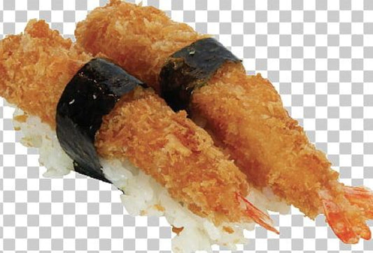 Shrimp tempura Sushi ( 2 pcs)