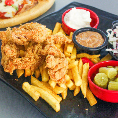 Crispy Chicken Breast Platter